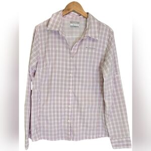 COLUMBIA SPORTSWEAR Omni-shade Shirt Mens XL pink